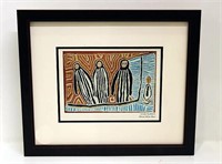 "Three Wise Men" Framed Print by Linda