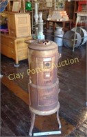 Antique Cast Iron Gas Water Heater