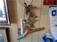 Wood & Iron Ducks Wall Decor