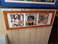 Norman Rockwell Baseball Framed Print