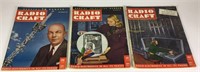 (3) Radio Craft Magazines, 1948
