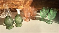 Mixed lot of Carnival Glass