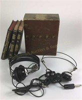 Burgess B Battery, Headphones & Early Elect. Books