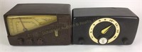 (2) Zenith Table Radios for parts or restore