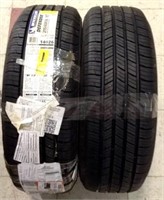 (2) Michelin Defender 215/60R16 Tires