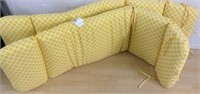 2 Sunshine Yellow Patio Cushions
