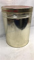 Smeltzer Orchard Brand Cherries Metal container