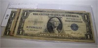 (3) $1 1935 Silver Certificates
