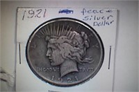 1921 Peace Silver Dollar - Key Date