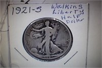 1921s Walking Liberty Half Dollar - Better Date