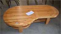 Handmade Slat Style Bench / Coffee Table -  Made