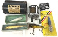 Vintage Collectible Fishing Items