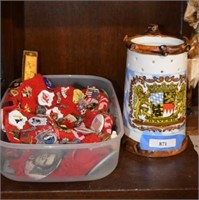 Puzzle Stein and Assortment of Pins