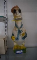 Chalk Donald Duck Figurine