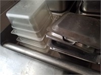 Steam Table Pans & Plastic Containers 1/6 Size