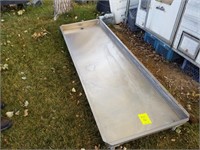 Stainless Draining Counter 87"L x 29"W
