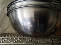 16 " Stainless Steel Bowls Lot of 3