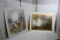 2 Deer Prints