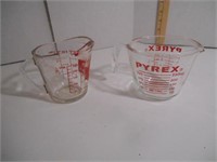 Pyrex and Anchor Hocking Measuring Cups