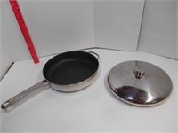 Farberware Stainless Steel Fry Pan and Lid