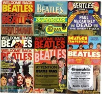 (13) Vintage Beatles Magazines