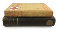 (2) Books W/ Story Of The Red Cross By C. Barton