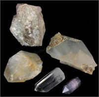 (5) Mineral Crystal Decor