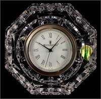 Waterford Crystal Clock Signed Paul Farrell