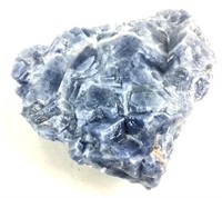 Blue Calcite Mineral Stone Decor