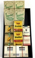 Vintage Cigarette & Tobacco Packaging Boxes