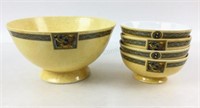 (5) Royal Tara Irish Treasure Bowls