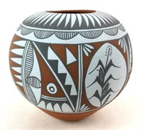 Mary Small Jemez Pueblo Pottery Vase