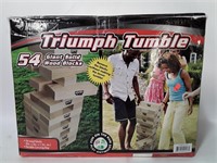 Triumph Tumble 54 Giant Wood Blocks Game. Bag