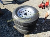(4) New Tires & Rims  205/75/R17  5 Lug