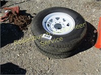 (2) New Tires & Rims  205/75/R17  5 Lug