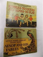 1928 Little Folks library books: Riddles to Guess