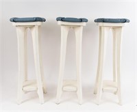 (3) FRENCH CHEFS STOOLS