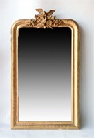 LOUIS PHILIPPE STYLE ANTIQUE MIRROR