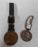 JD Watch Fob and Keychain from 1937