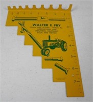 Walter E. Fry JD Bolt Gauge w/ JD 530 Tractor