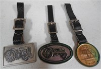 Lot of 3 JD Watch Fobs
