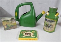 JD Puzzle, Playing Cars, Watering Can, Tin