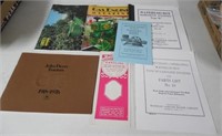 Lot of 7 JD Reprint Manuals and Magazines