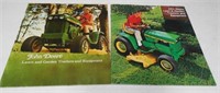 (2) JD 110 and 112 L&G Brochures
