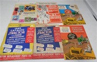 (6) Tractor Parts Catalogs
