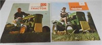 (2) JD 110 Garden Tractor Brochures