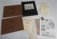 Reprint JD Brochures & (2) 1918-76 JD Tractor Bks.