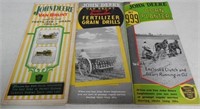 (3) Early JD Implement Brochures