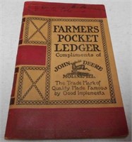 JD Farmers Pocket Ledger