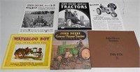 (6) JD Reprint Tractor Brochures